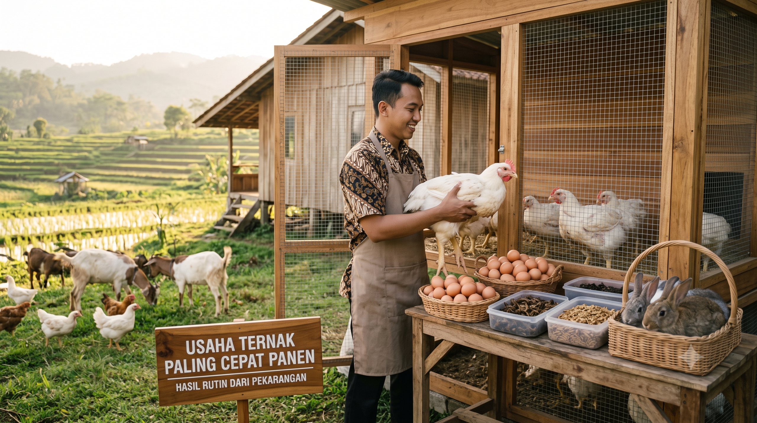 5 Ide Usaha Bisnis Ternak Paling Cepat Panen yang Bisa Dilakukan Siapapun