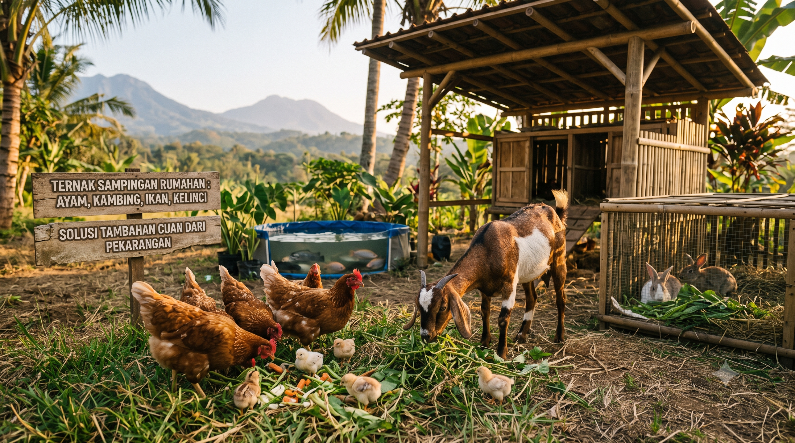 Investasi Syariah dan Praktis: Panduan Bisnis Titip Ternak Kambing yang Menguntungkan