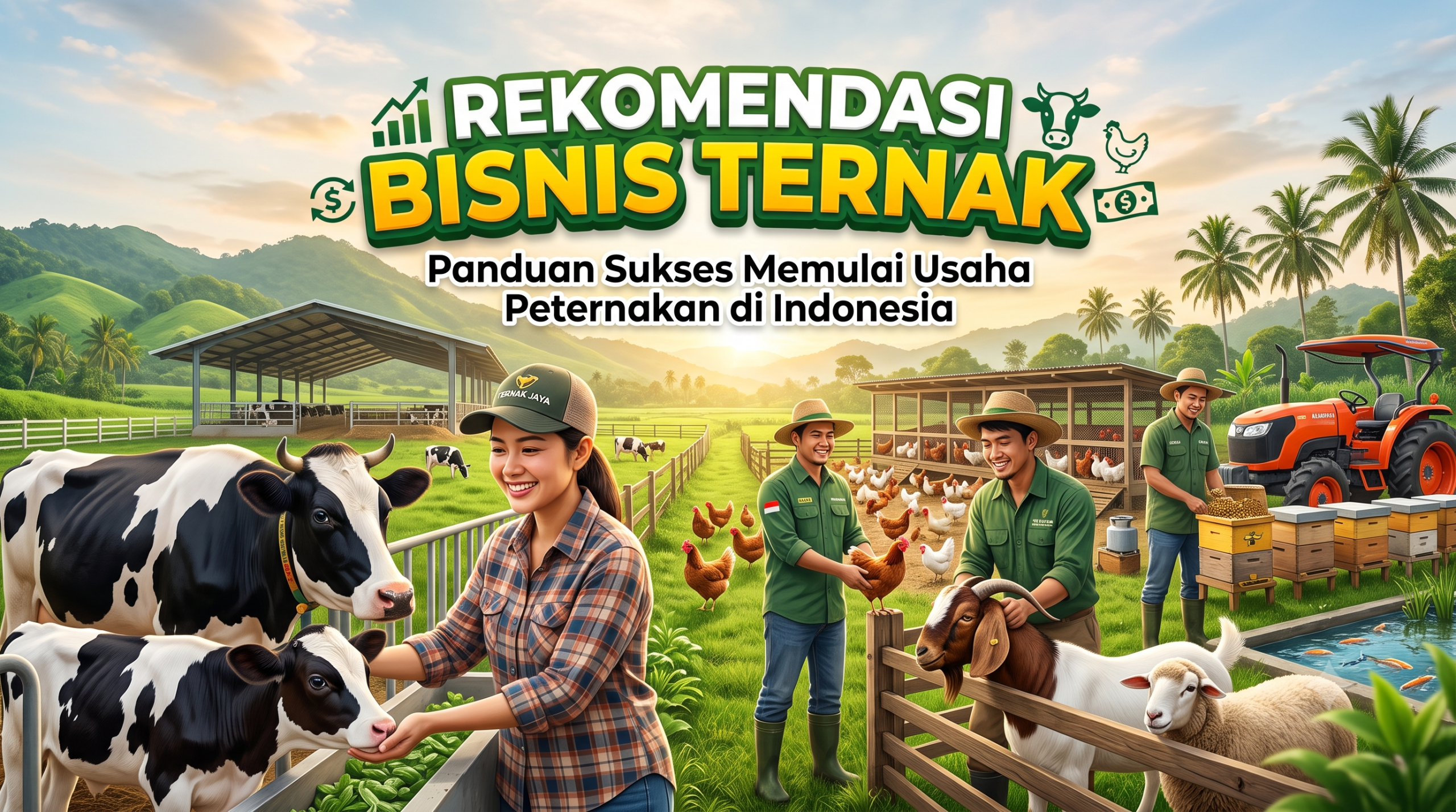 6 Rekomendasi Bisnis Ternak Paling Cuan dan Minim Risiko