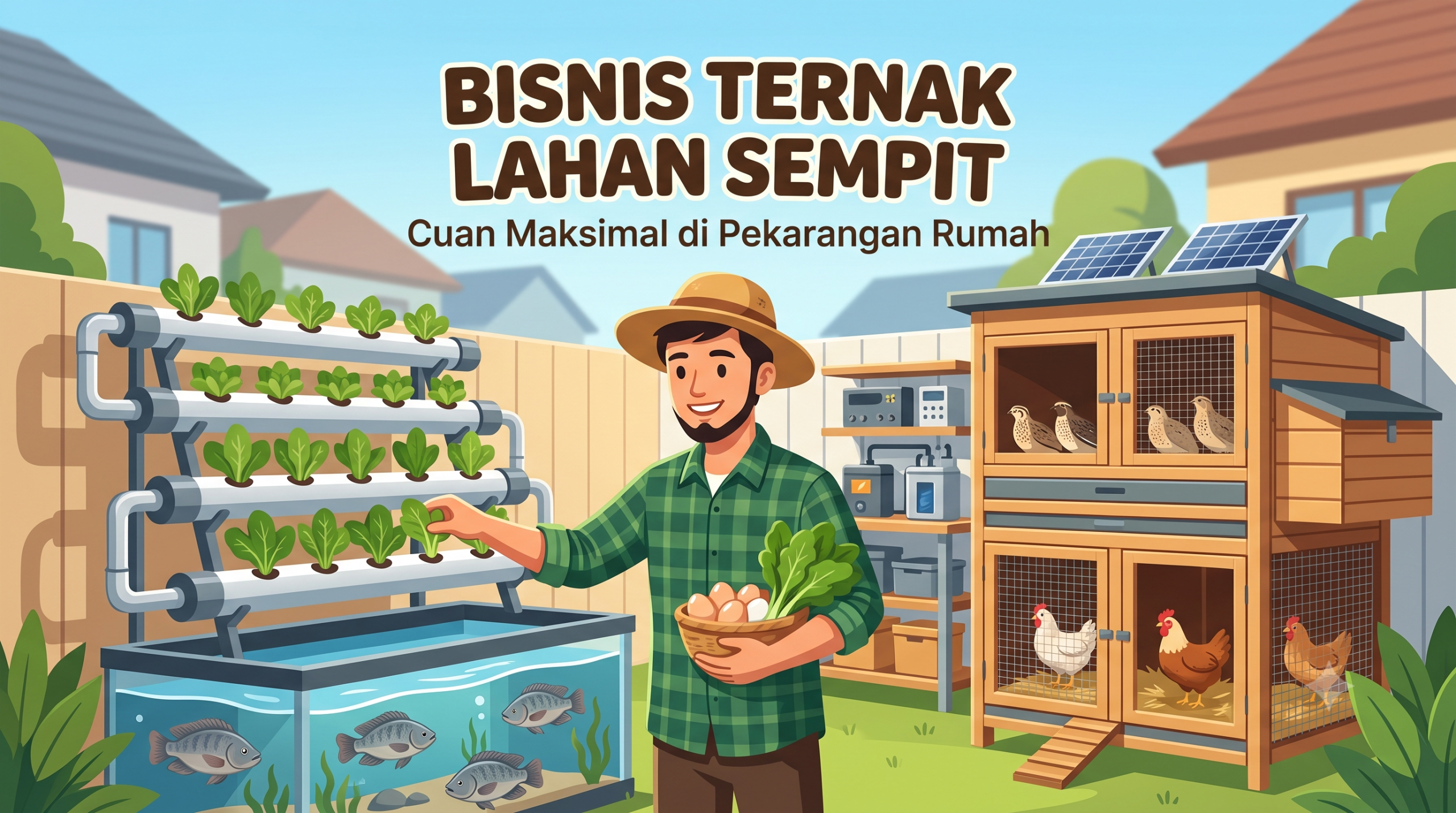Ide Bisnis Ternak Lahan Sempit Mengubah Lahan Terbatas Menjadi Ladang Cuan